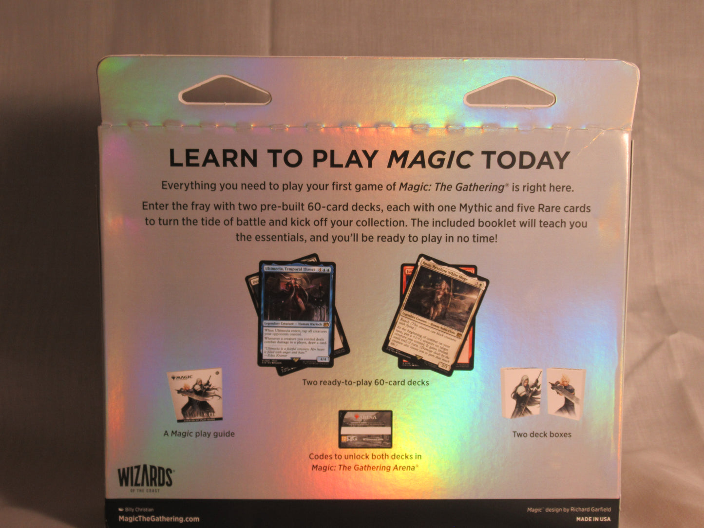 Magic the Gathering: Final Fantasy Scions and SpellCraft Commander Bundle