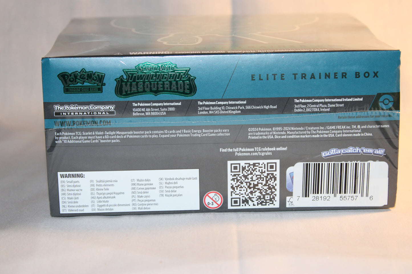 Pokémon TCG: Scarlet & Violet - Twilight Masquerade Elite Trainer Box