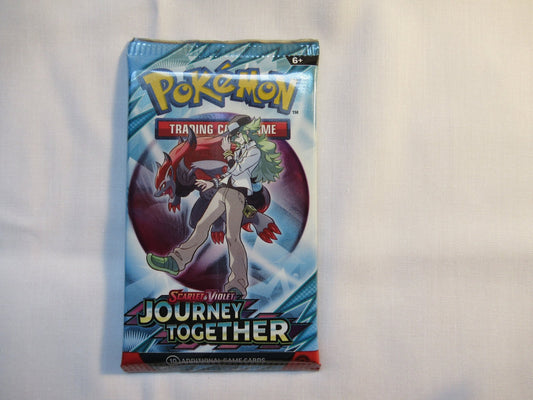 Pokemon TCG: Scarlet and Violet Journey Together x1 Booster Pack Sealed - GrifTronics